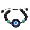 Minimalist Evil Eye Beaded Bracelet – Symbol of Protection & Charm