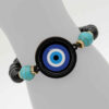 Minimalist Evil Eye Beaded Bracelet – Symbol of Protection & Charm