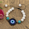 Minimalist Evil Eye Beaded Bracelet – Symbol of Protection & Charm