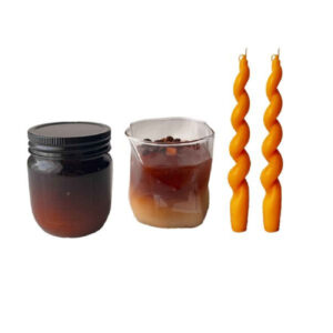 Modern Coffee Glow Set – Luxurious Candles Suitable For Home Decor & Gift for Coffee Lovers (4x)