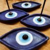 Mystical Evil Eye Incense Holder – Perfect for Meditation Rituals