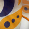 Navy Blue Scarf With Gorgeous Floral Design -Timeless Style for Every Season