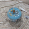 Ocean-Inspired Blue Candle – Aesthetic Design for Home Decor