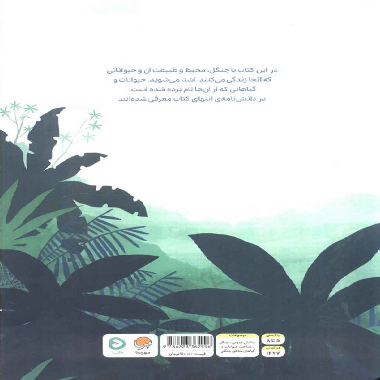 Over and Under the Rainforest by Kate Messner (Farsi)