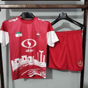 Persepolis FC T-Shirt and Shorts Set-Summer-Ready & Stylish