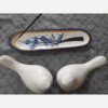 Handcrafted Incense Holder for Protection & Aromatherapy with Evil Eye Design
