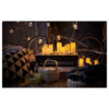 Premium LED Candle Kerze – Flameless, Realistic Glow – Battery Powered, Safe for Indoor Use (3x)