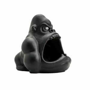 Quirky & Funny Ashtray – Great for Man Cave or Patio with Gorilla Design