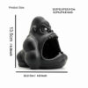 Quirky & Funny Ashtray – Great for Man Cave or Patio with Gorilla Design