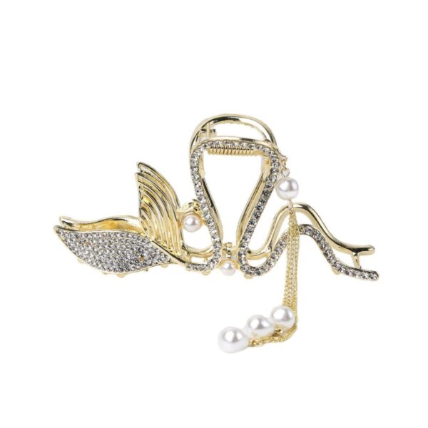 Rhinestone Hair Claw – Mermaid Design