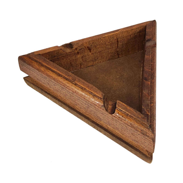 Rustic Wood Ashtray for Home or Cabin – Stylish Tabletop Smoking Accessory
