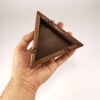 Rustic Wood Ashtray for Home or Cabin – Stylish Tabletop Smoking Accessory