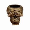 Skull Ashtray for Smokers – Unique Novelty Resin Ashtray for Home Décor, Bar, or Gift