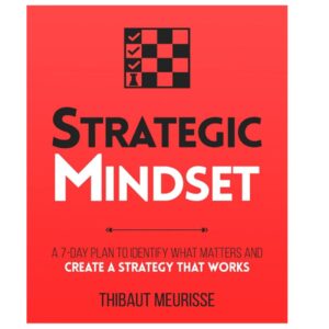 Strategic Mindset Book by Thibaut Meurisse