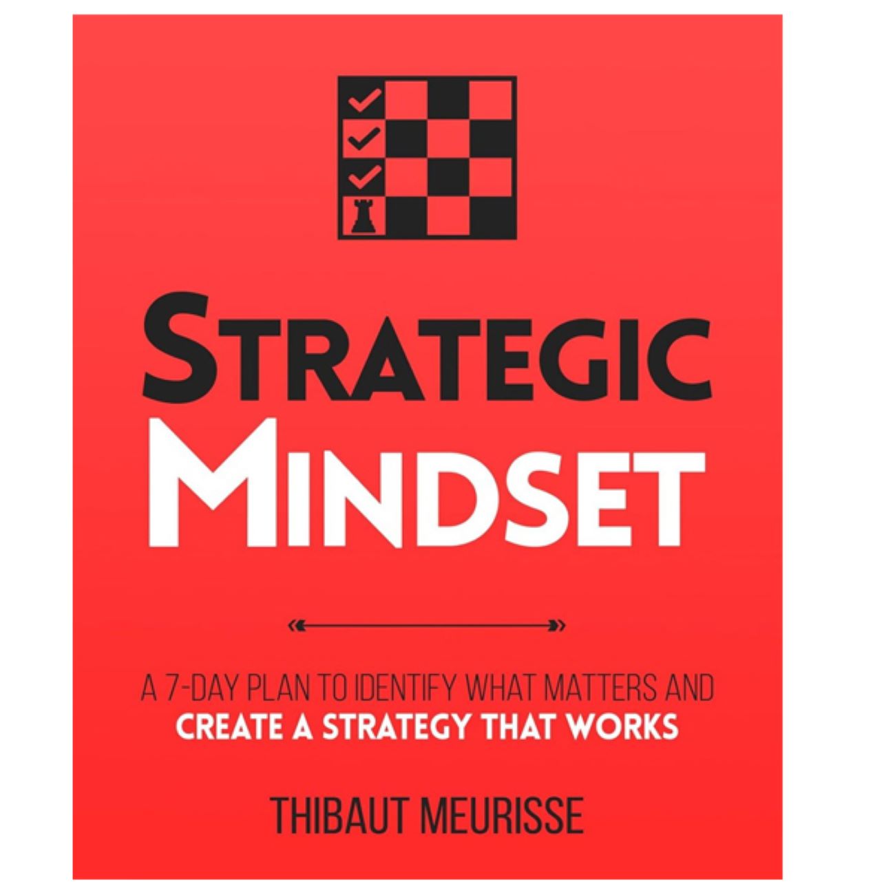 Strategic Mindset Book by Thibaut Meurisse