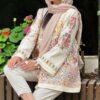 Stylish Linen Manto for Women, Hand-Embroidered & Breathable with Floral Design