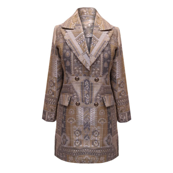 Stylish Women's Manto – New Design Featuring Fine Kuk-Doozi (3)