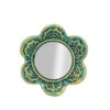 Traditional Ceramic Mirror Key Rack – Decorative & Functional Entryway Piece