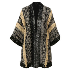 Traditional Kilim Pattern Manto – Modern Look for Women