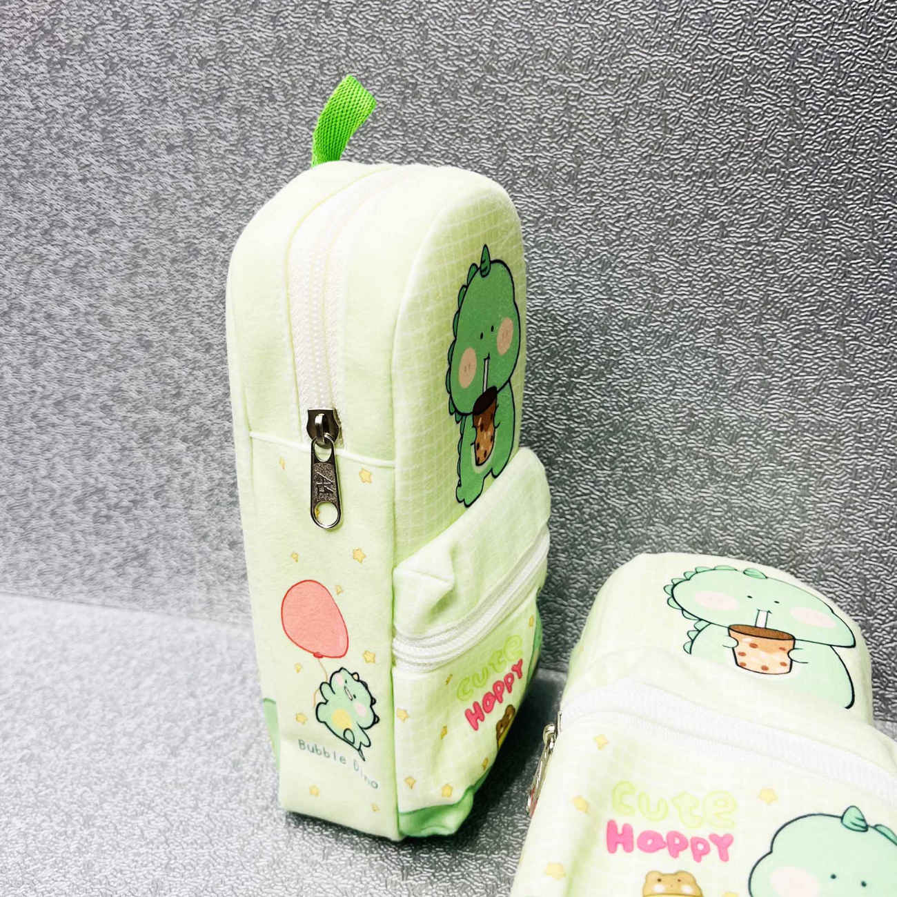 Velvet Dinosaur Pencil Case – Adorable & Soft Storage for Children’s Stationery