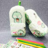 Velvet Dinosaur Pencil Case – Adorable & Soft Storage for Children’s Stationery