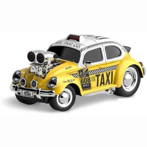 Volkswagen Taxi Model Remote-Controlled & Musical Toy Car in Yellow (1)