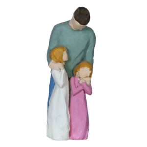Willow Tree Figurine – Symbol of Love, Strength, & Family with Father & Daughter Design