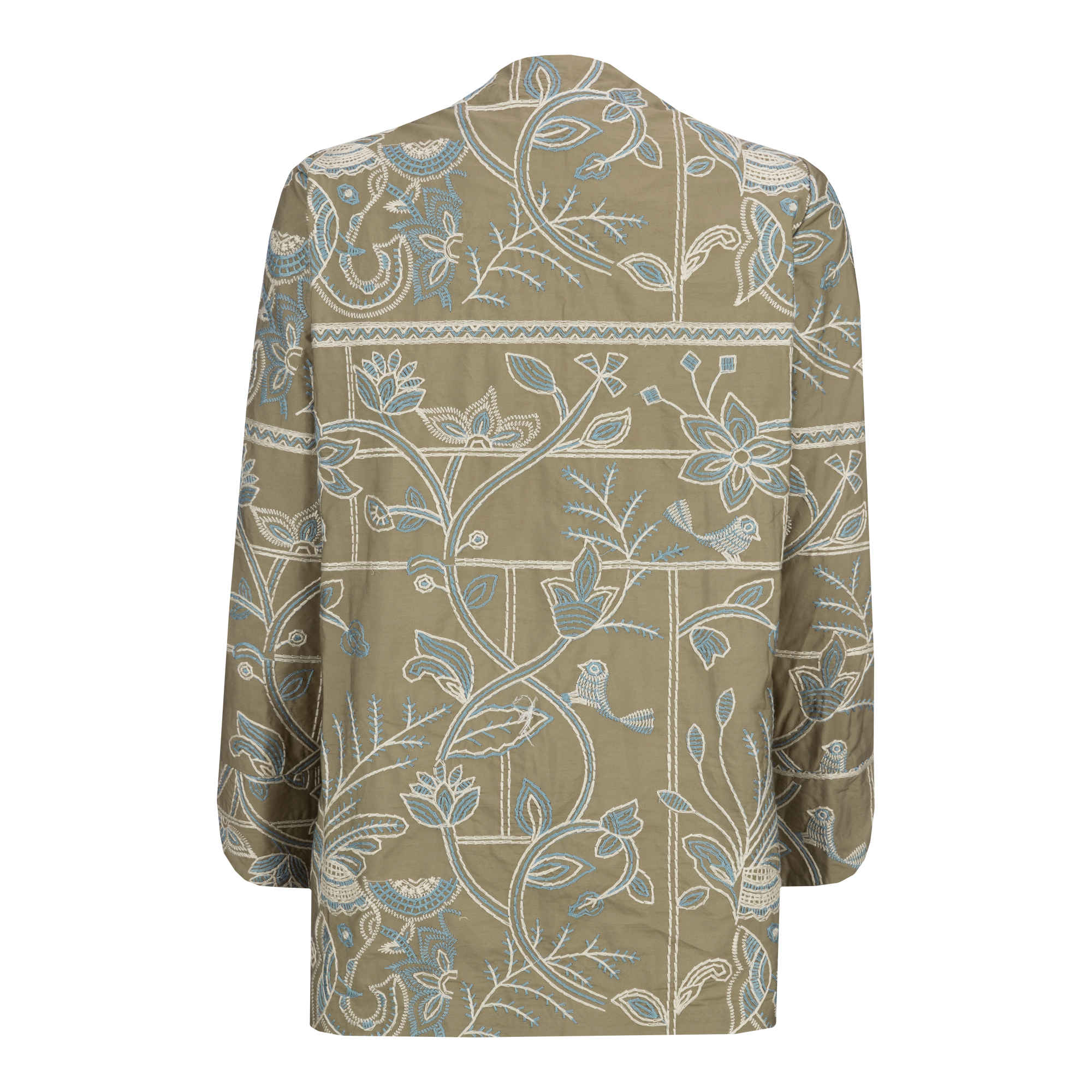 Women’s Blazer-Style Manto Ideal for Everyday Wear & Ceremony in Beige