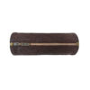 Wooden Carved Style Pencil Case – Elegant Faux Leather with Amazing Look