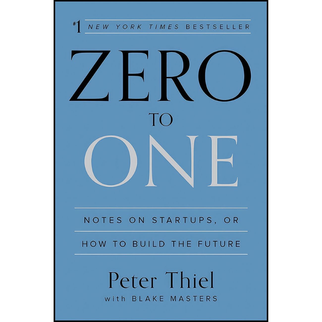 Zero to One by Peter Thiel (English)