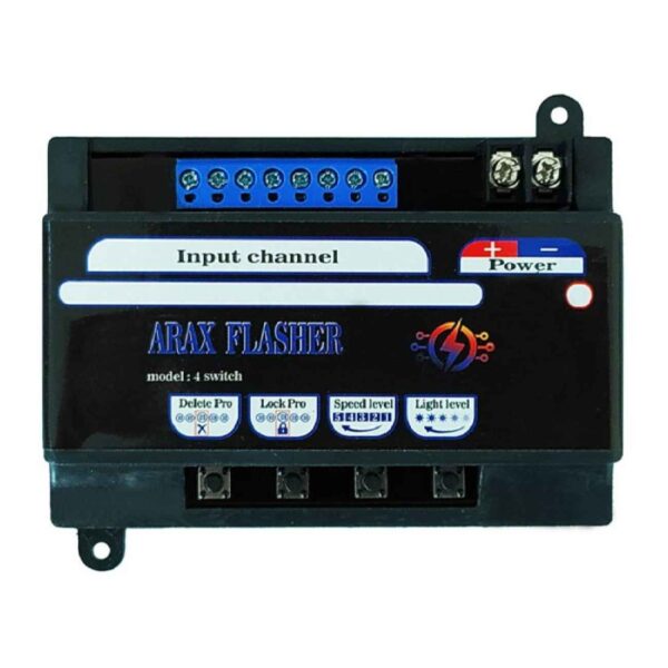 8-Channel Flasher 12V-24V for LED Lights Perfect for Custom Lighting Projects (2)