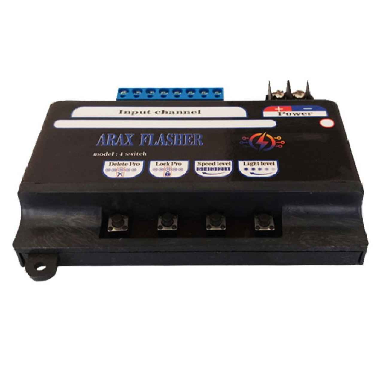 8-Channel Flasher 12V-24V for LED Lights Perfect for Custom Lighting Projects
