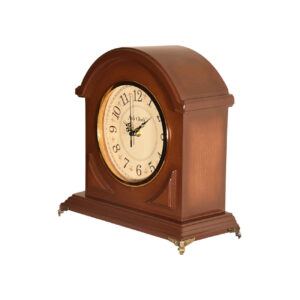 A Touch of Vintage – The Warm, Wooden Soul of Dre Clock in Brown