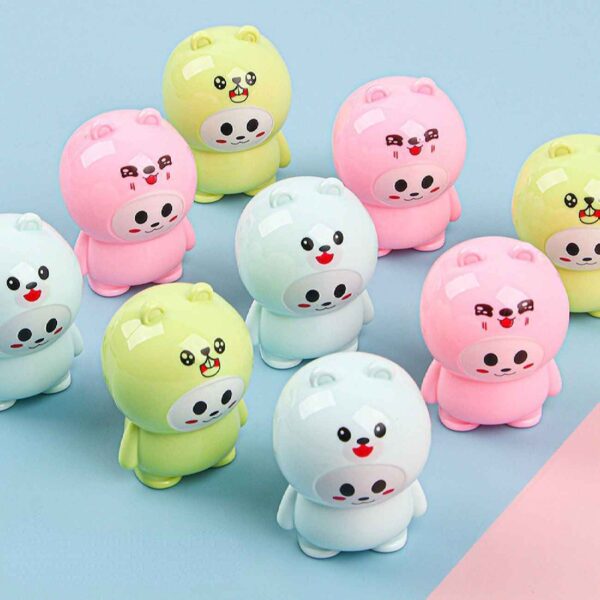 Adorable Bear-Shaped Pencil Sharpener for Kids & Students