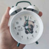 Adorable Panda Desk Clock with Bell – Perfect for Kids’ Rooms