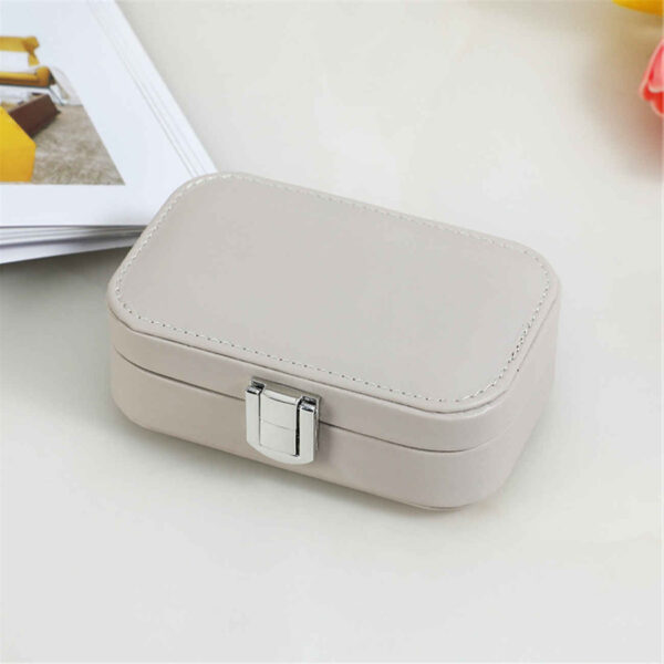 Artificial Leather Jewelry Organizer – Stylish Storage for Precious Accessories