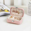 Artificial Leather Jewelry Organizer – Stylish Storage for Precious Accessories