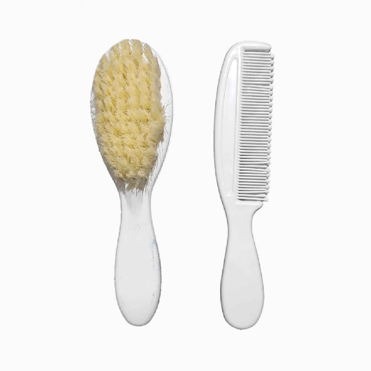 Baby Hairbrush & Comb Set – Soft Bristles for Newborns and Toddlers 3-Pieces