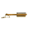 Bamboo Pumice Stone with Brush – Exfoliating Foot Care Tool
