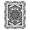 Beautiful Stencil with Mandala Pattern - Ideal for Wall to Fabric
