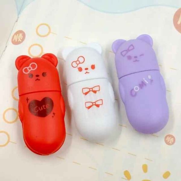 Boxed Bear Eraser – Perfect for Gifting, Collecting & School Fun
