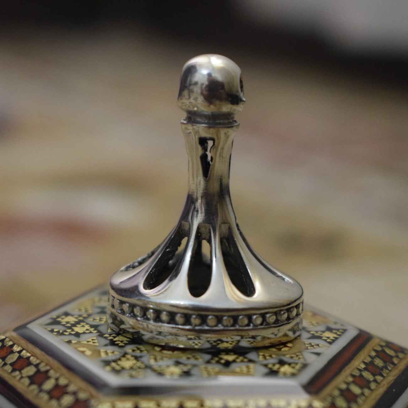 Bronze Custom Text Stamp – Perfect for Documents, Envelopes, or Labels