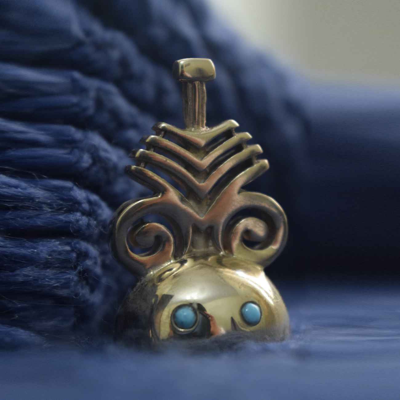 Bronze Khatam Stamp - Inspired by the Stone Seals of Achaemenid Rulers