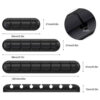 Cable Management Organizer – Wire & Cord Holder for Home, Office, & Gaming Setup (3x)