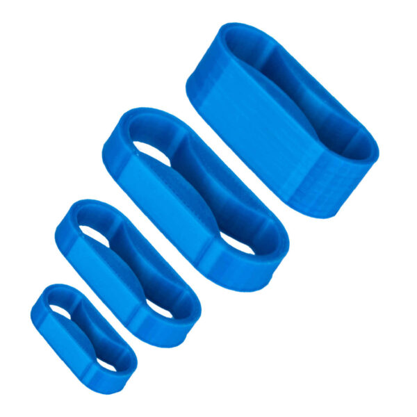 Cable & Wire Organizer – Model PLA 25 Wide Clip, Pack of 4 (1)