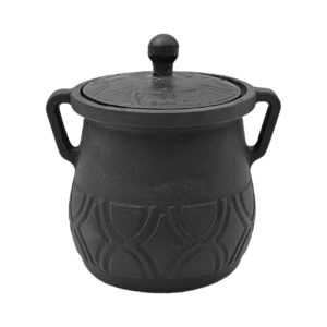 Cast Iron Dizi Cooking Pot with Lid – For Persian Abgoosht, Soups & Hearty Stews