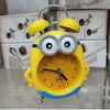 Cheerful Yellow Minion Twin Bell Clock – Perfect Gift Idea