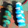 Collapsible Silicone Water Bottle – Grenade Design, 500ml, Two Colors