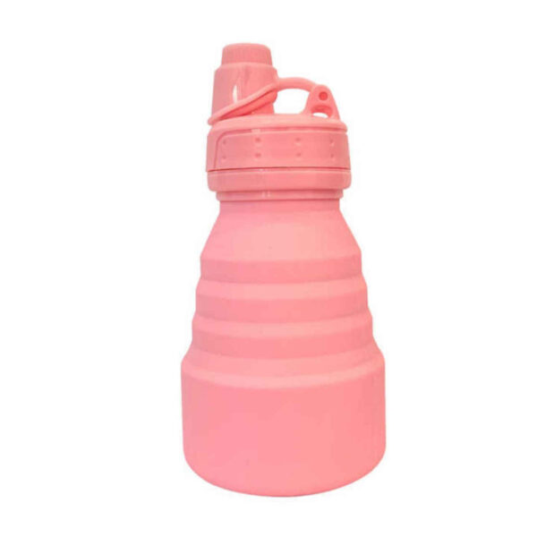 Collapsible Silicone Water Bottle – Reusable, Lightweight for Travel, Hiking & Gym (1)