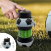 Collapsible Silicone Water Bottle – Soccer Ball Design, 0.55 L Capacity